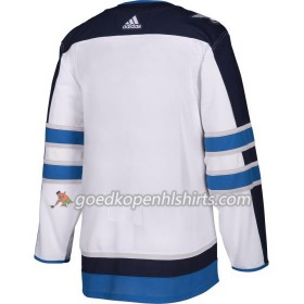 Winnipeg Jets Blank Adidas Wit Authentic Shirt - Mannen
